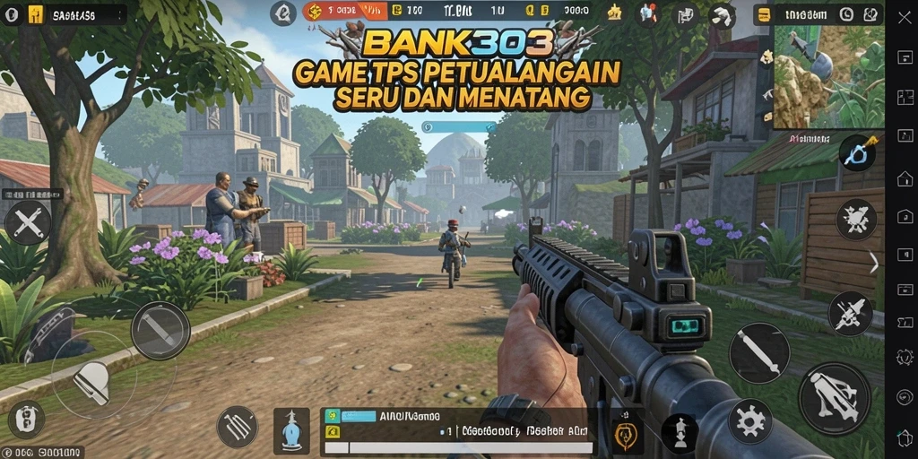 Tampilan aksi seru dalam gameplay BANK303 dengan grafis memukau.