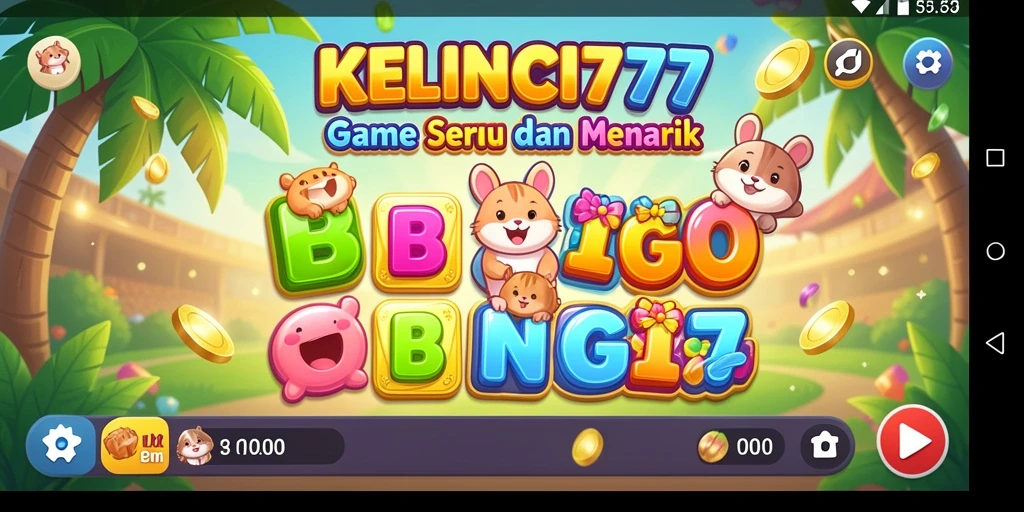 Tampilan menarik dari game Bingo KELINCI777 yang mengasyikkan.