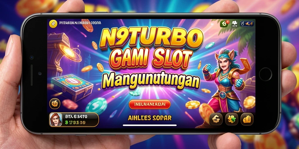 Tampilan gameplay N9TURBO yang menarik dan menyenangkan.