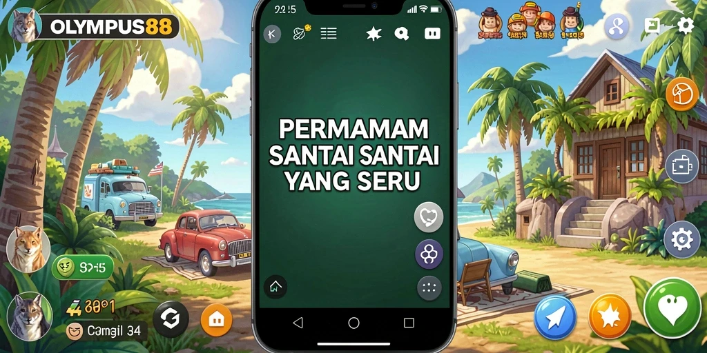 Tampilan gameplay seru dan menghibur dari OLYMPUS88.
