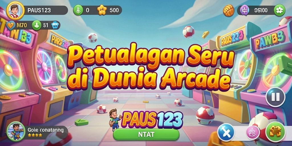 Tampilan gameplay PAUS123 yang seru dan penuh tantangan.