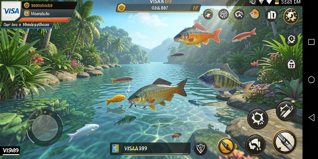 Tangkapan layang-layang menakjubkan dalam <strong>VISA89</strong> menunjukkan gameplay Fishing yang seru.